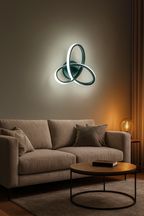 Nuvélle™ Infinity Modern LED Ceiling Light (Minimalist Art Decor)