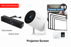 Nuvélle™ View Smart Projector (Android 11 & 4K Support)